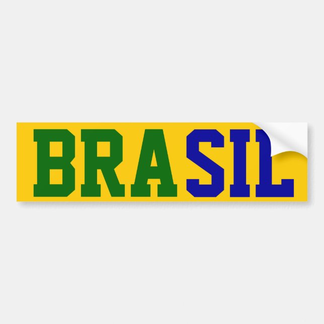 Brasil Bildekal (Framsidan)
