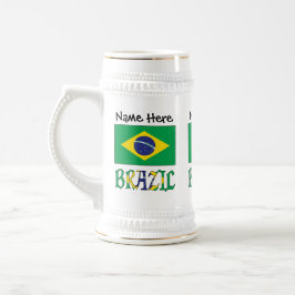 Brasil Brasilianska flaggan Personligt namn  Sejdel