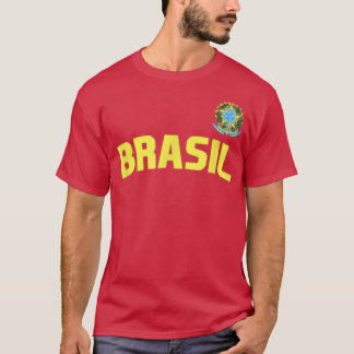 Brasil Brasilianskt Pride Brasilien Flagga Interna T Shirt