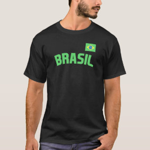 Brasil Brasilianskt Pride Brasilien Flagga Interna T Shirt