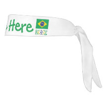 Brasil Brasilien flagga Grön Personlig