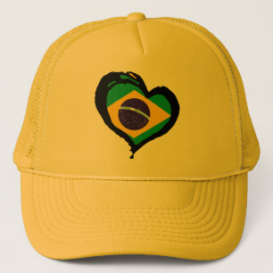 Brasil Brasilien Truckerkeps