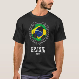 Brasil Brasiliens fotbollsspeldag 2022 Idrottseven T Shirt