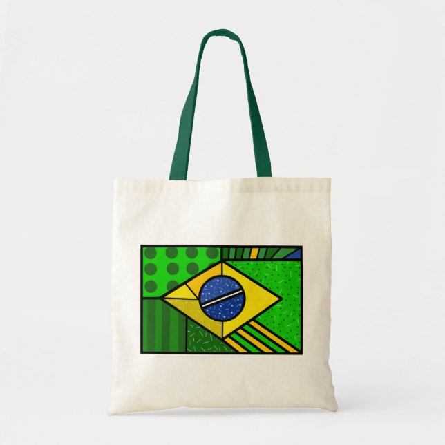 Brasil Brazil brazilian flag Tygkasse (Framsidan)