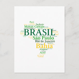 Brasil Estados e Capitais Vykort