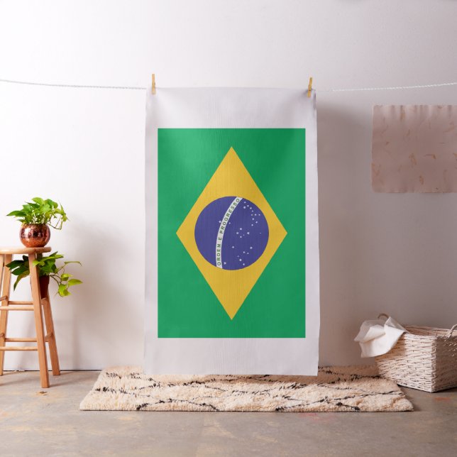 Brasil flagga tyg (In Situ)