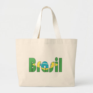 Brasil flaggaT-tröja Jumbo Tygkasse