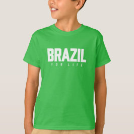 Brasil för livet t shirt