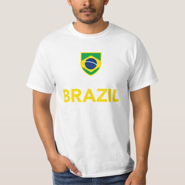 Brasil fotboll t shirt (Framsida)