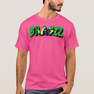 Brasil Graffiti Hip hop Brasilien T Shirt