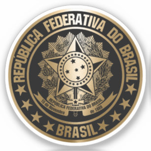 Brasil Klistermärken