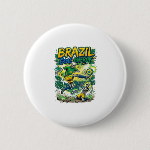 Brasil Mål Energi Skelett Anfallare Nationer Creat Knapp