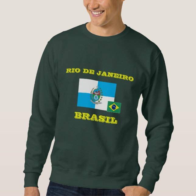 Brasil Rio de Janeiro tröja Långärmad Tröja (Framsida)
