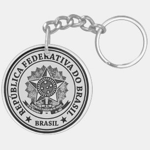 Brasil Round Emblem