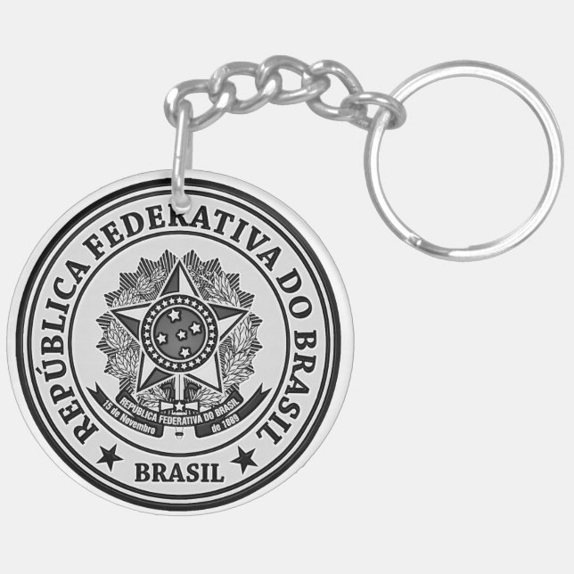 Brasil Round Emblem (Höger Baksida)
