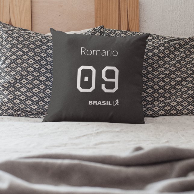 Brasil Seleção Legend Decor Fan Home Accent Kudde (Skapare uppladdad)