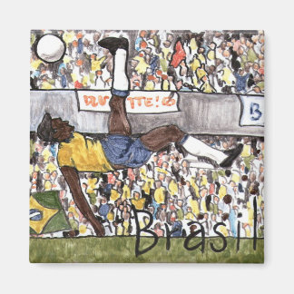 Brasil Soccer Magnet