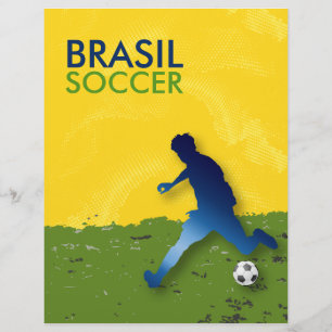 Brasil Soccer Reklamblad