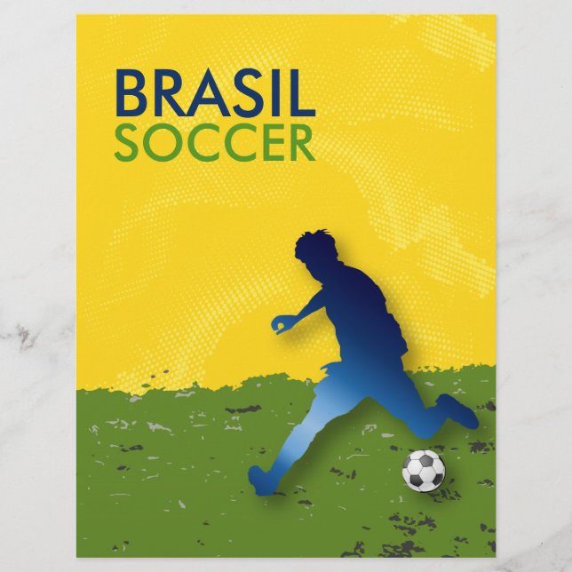 Brasil Soccer Reklamblad (Framsidan)