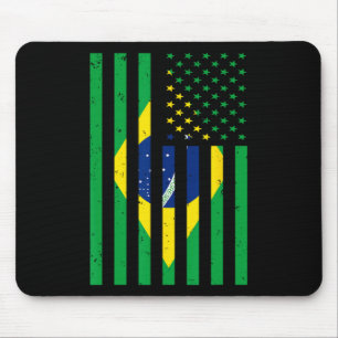 Brasil Tröja Brasil Fotboll Usa Amerika Flagga Jer Musmatta