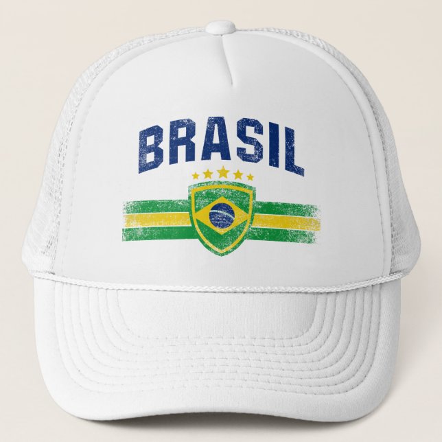 Brasil Truckerkeps (Framsida)