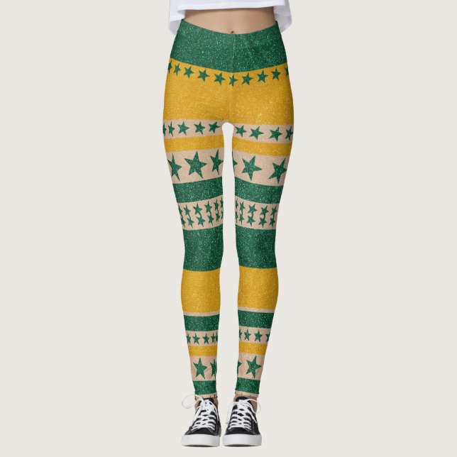 Brasil VM 2026 Leggings (Framsida)