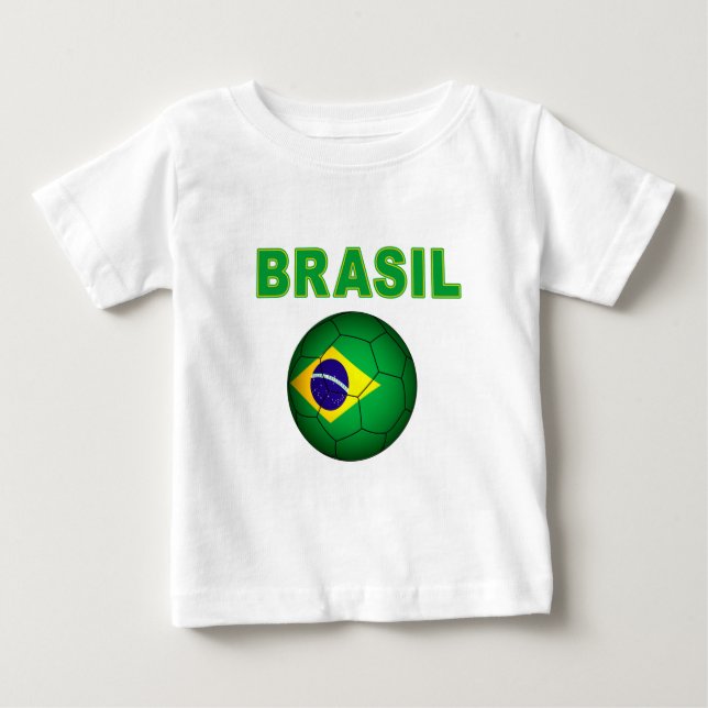 Brasil vmt-skjorta t-shirt (Framsida)