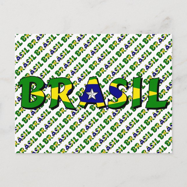 Brasil Vykort (Framsida)