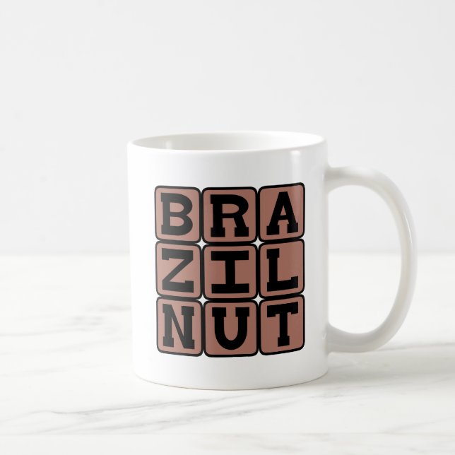 Brasili nöt, Baljväxt Kaffemugg (Höger)