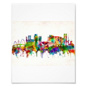Brasilia Brasilien Skyline Fototryck