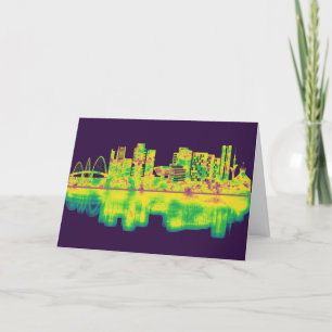 Brasilia Brasilien Skyline Helgkort