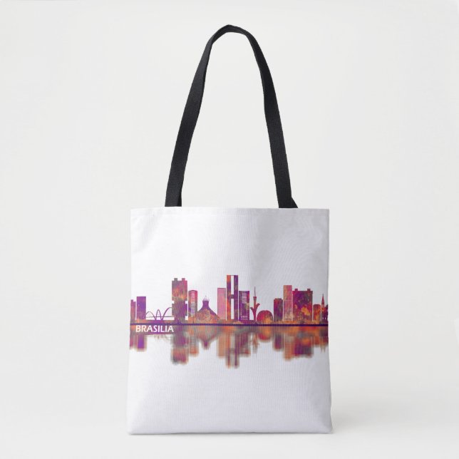 Brasilia Brasilien Skyline Tygkasse (Framsida)