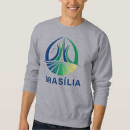 Brasilia Brasiliens huvudstad Lång Ärmad Tröja