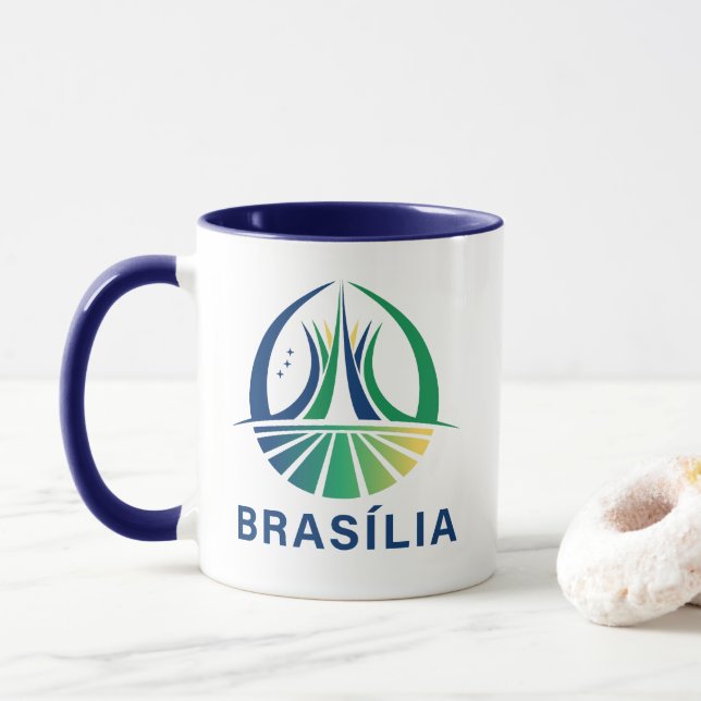 Brasilia Brasiliens huvudstad Mugg (Med munk)