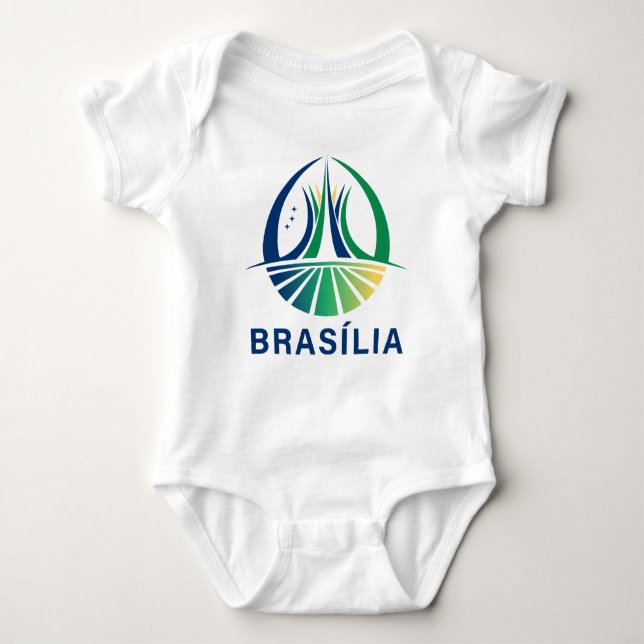 Brasilia Brasiliens huvudstad T Shirt (Framsida)