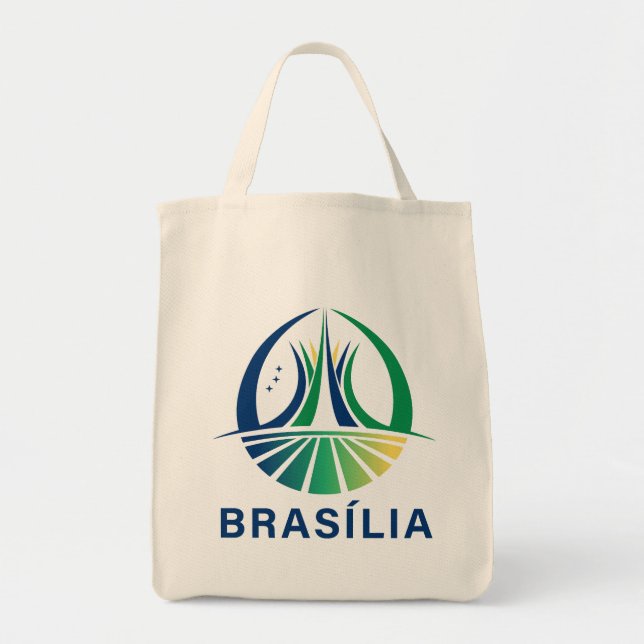 Brasilia Brasiliens huvudstad Tygkasse (Framsidan)