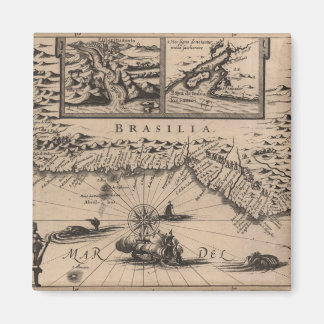 Brasilia, Reys-Boeck (1624) Magnet