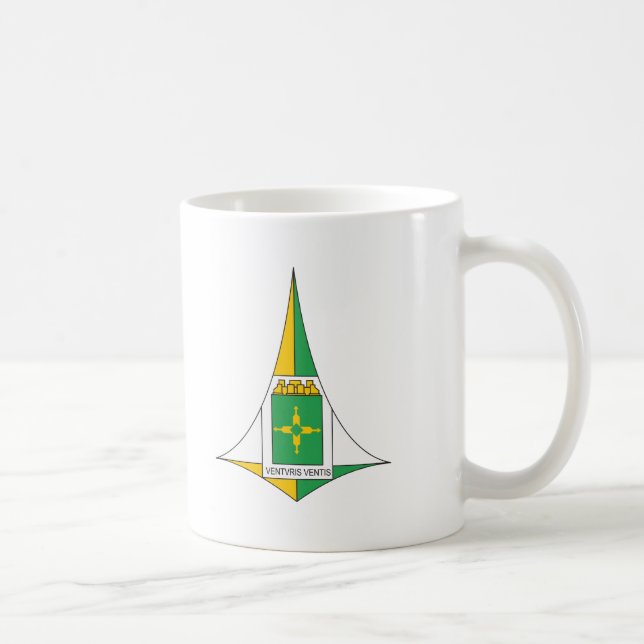 Brasília vapensköld kaffemugg (Höger)