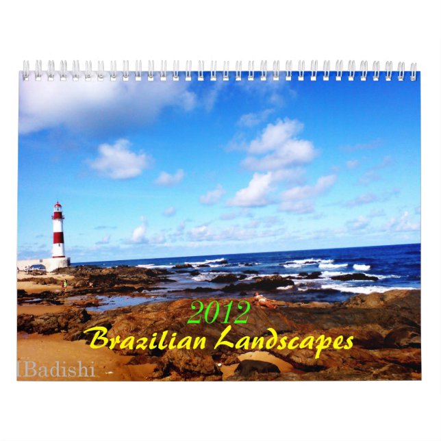 Brasilianen 2012 landskap kalender (Omslag)