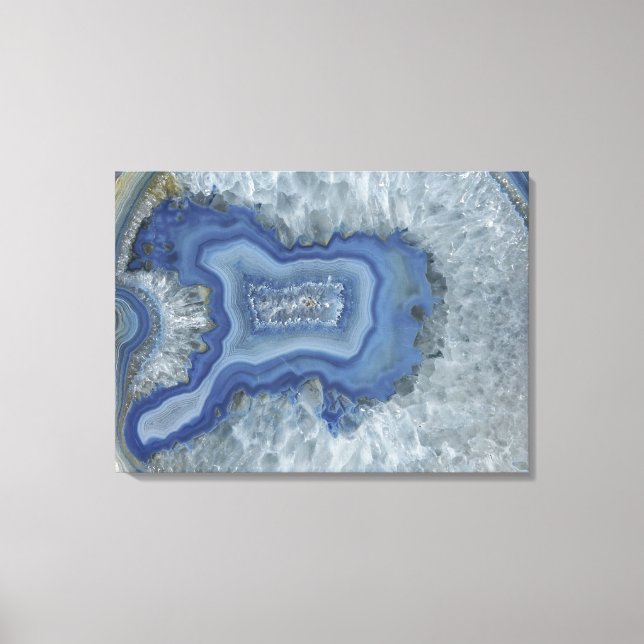 Brasiliansk agate kvarts 2 canvastryck (Framsida)