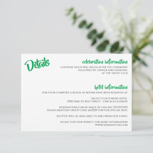 Brasiliansk amerikansk Heart Flaggor Tilläggskort (Stående Fram)