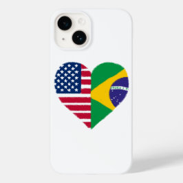 Brasiliansk amerikansk Kärlek Phone Case