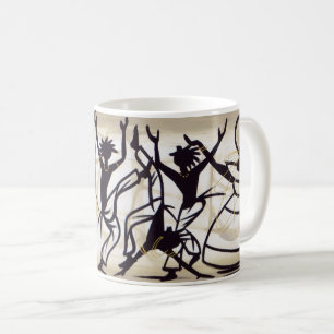 Brasiliansk bahia Art: Trämålning och festival Cul Kaffemugg