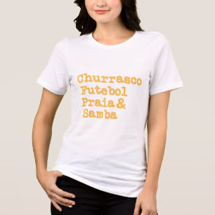 Brasiliansk Bbq Barbecue Brasilien Brasil Churrasc T Shirt