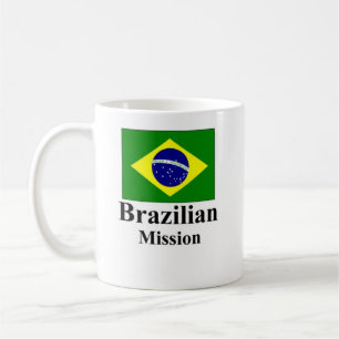 Brasiliansk beskickningmugg kaffemugg