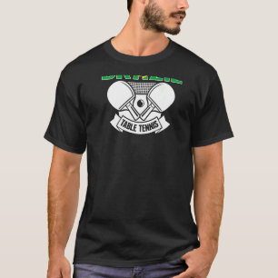 Brasiliansk Bord Tennis Support Brasiliansk Ping P T Shirt