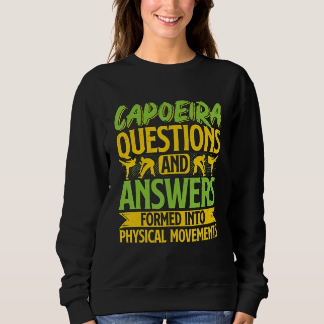 Brasiliansk Capoeira Dance Martial Capoeiraquesi T Shirt (Framsida)