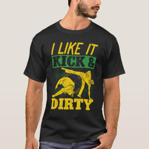 Brasiliansk Capoeira Dance Martial Jag gillar det T Shirt