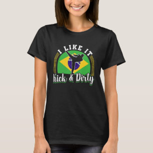 Brasiliansk Capoeira Dance Martial Jag gillar det T Shirt