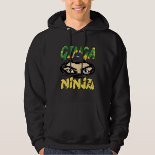Brasiliansk Capoeira-dans Martial Ginga Ninja Hoodie